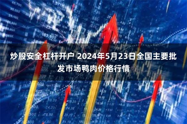 炒股安全杠杆开户 2024年5月23日全国主要批发市场鸭肉价格行情