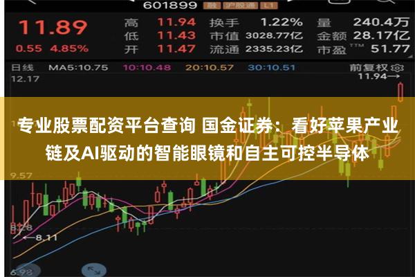 专业股票配资平台查询 国金证券：看好苹果产业链及AI驱动