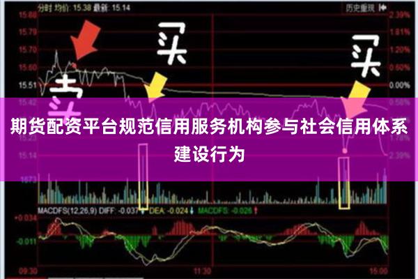期货配资平台规范信用服务机构参与社会信用体系建设行为